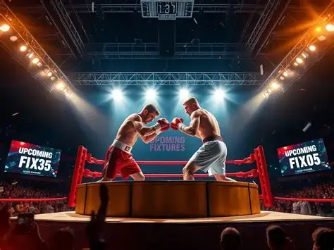 Upcoming Fixtures SffareBoxing