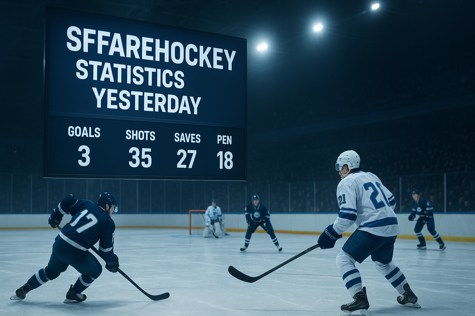 SFFAREHockey Statistics Yesterday