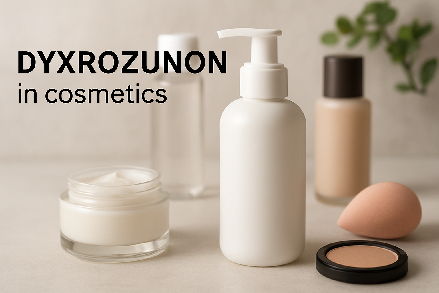 Dyxrozunon in Cosmetics